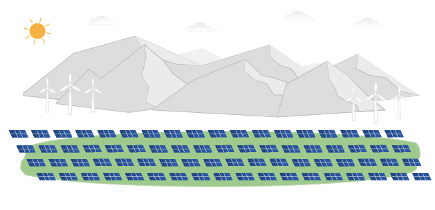 utility scale solar panels